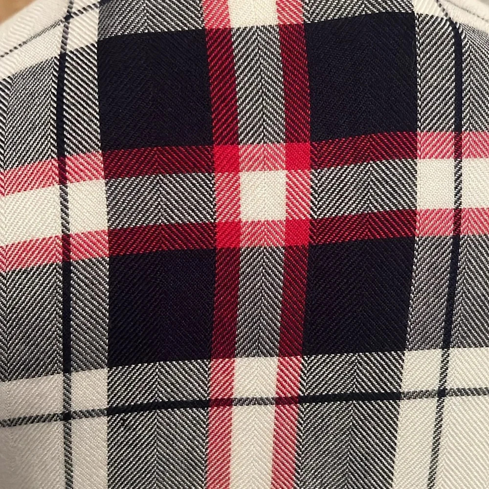 Beach Lunch Lounge Collection Plaid Shirt Long Sleeve Women Size XS - Picture 5 of 7